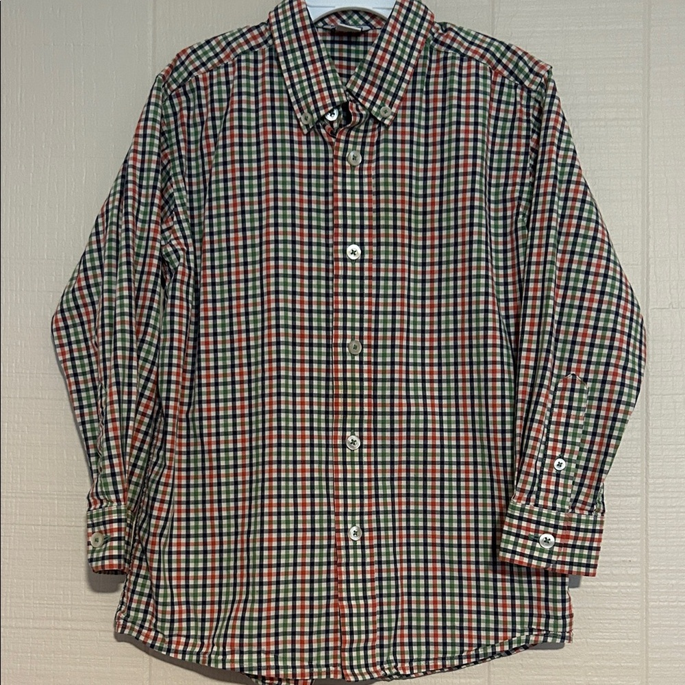 Hartstrings Kids Multicolor Plaid Button-Down Shirt